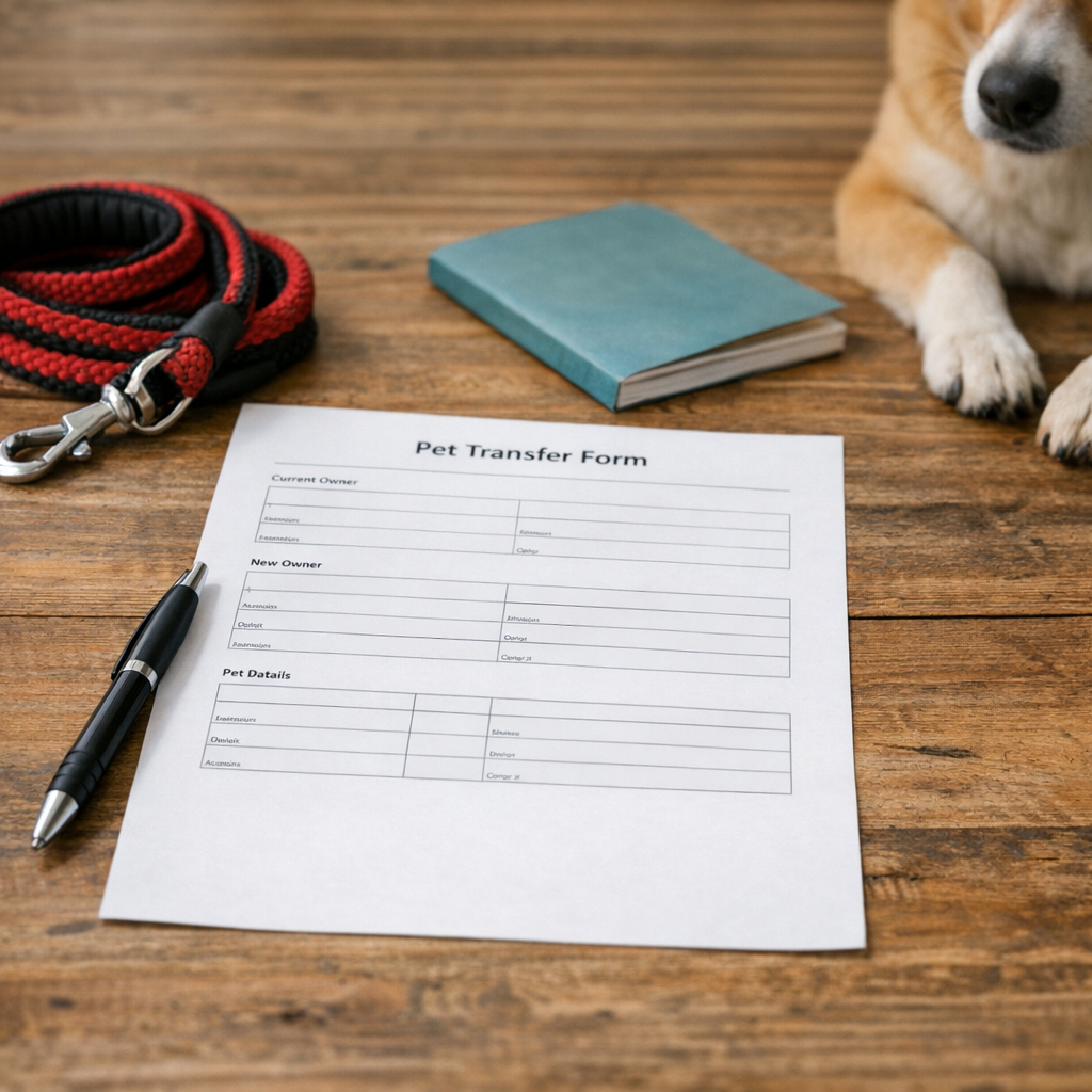 L’Attestation de Cession de chien à imprimer : modèle PDF gratuit