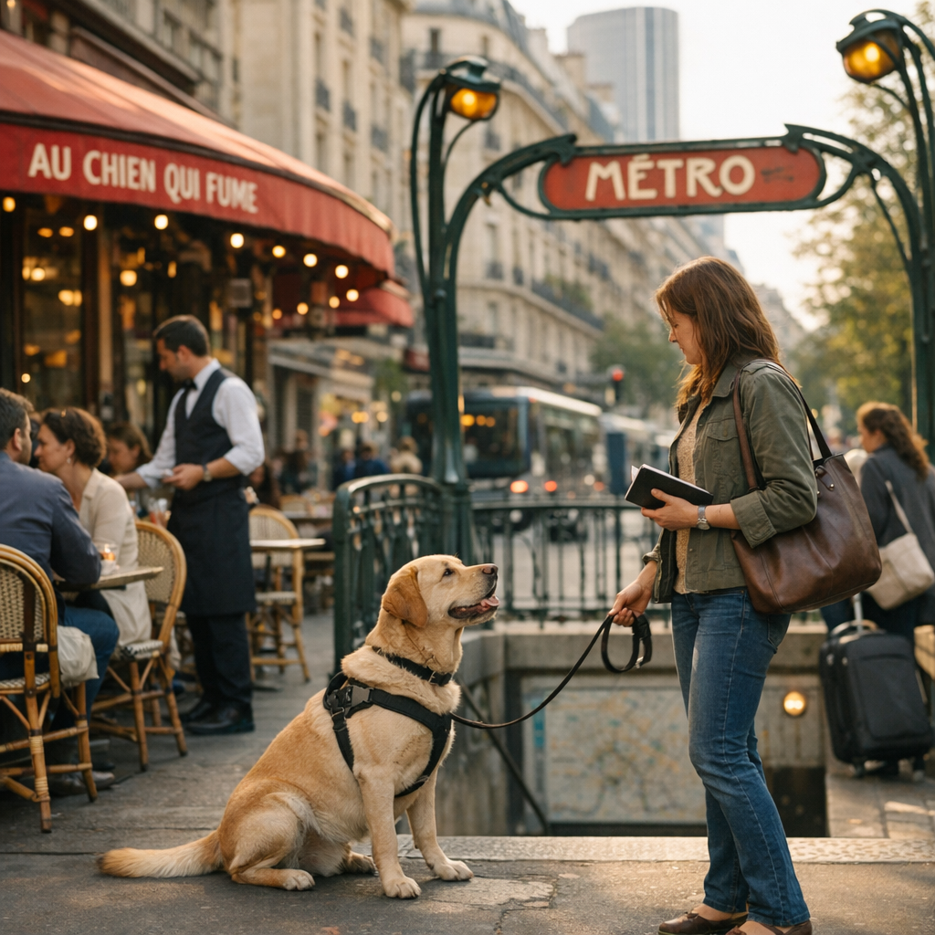 Accès local et question chien&nbsp;: boulevard, métro, réservation