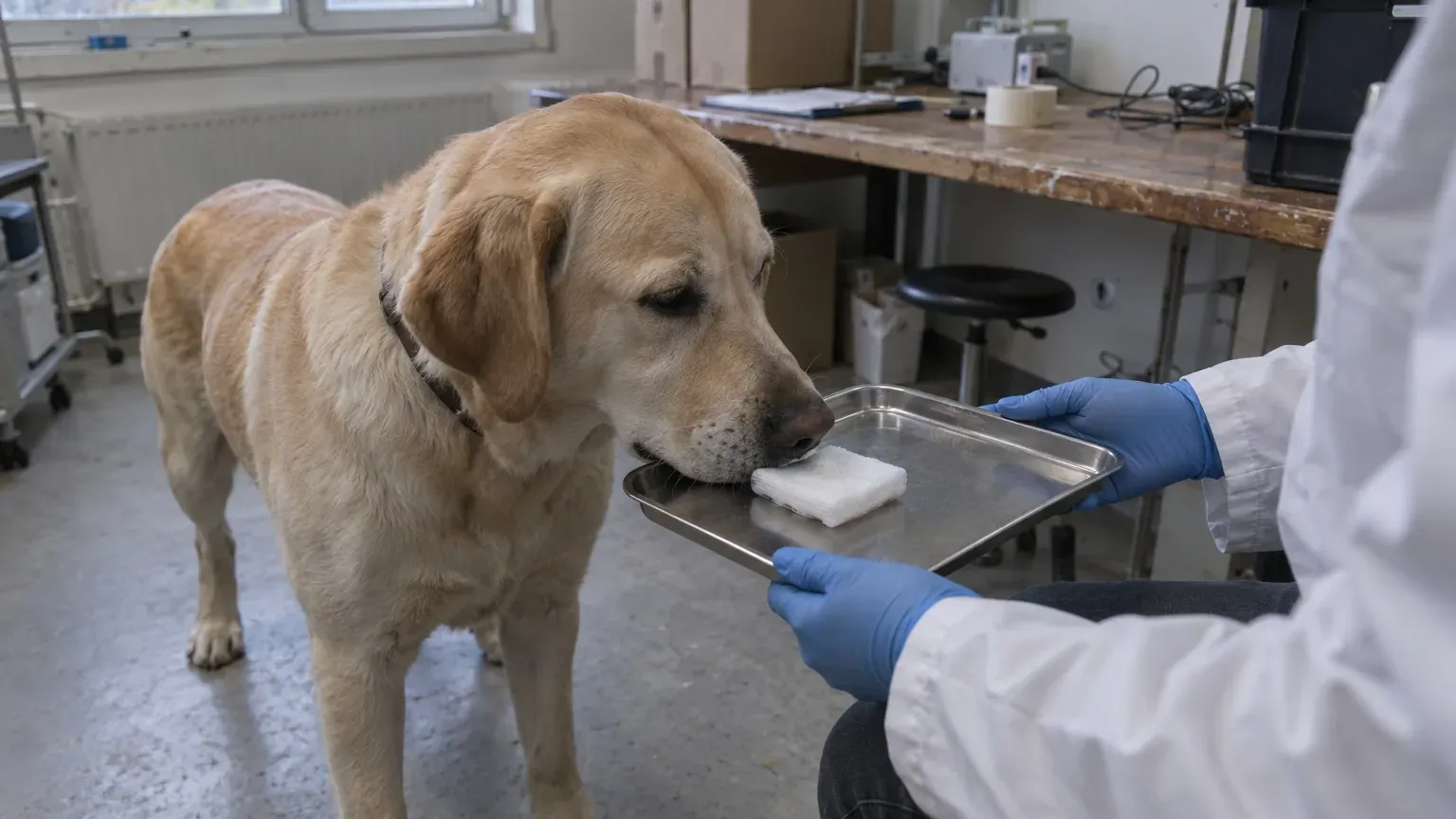 Cancer du sein : pourquoi le flair des chiens inspire des « nez électroniques », et ce qu'en attendent les chercheurs