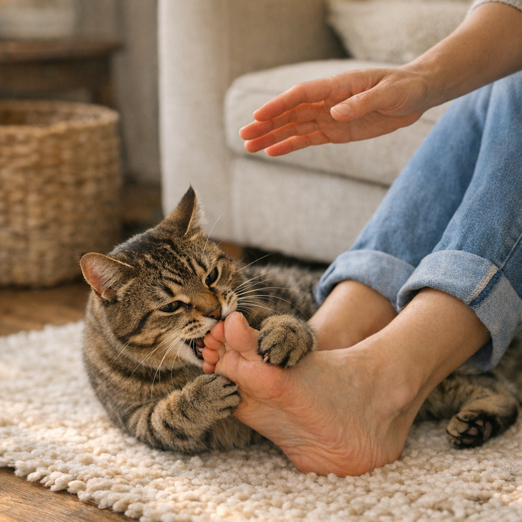 Que faire quand votre chat attaque&nbsp;: réagir sans punir