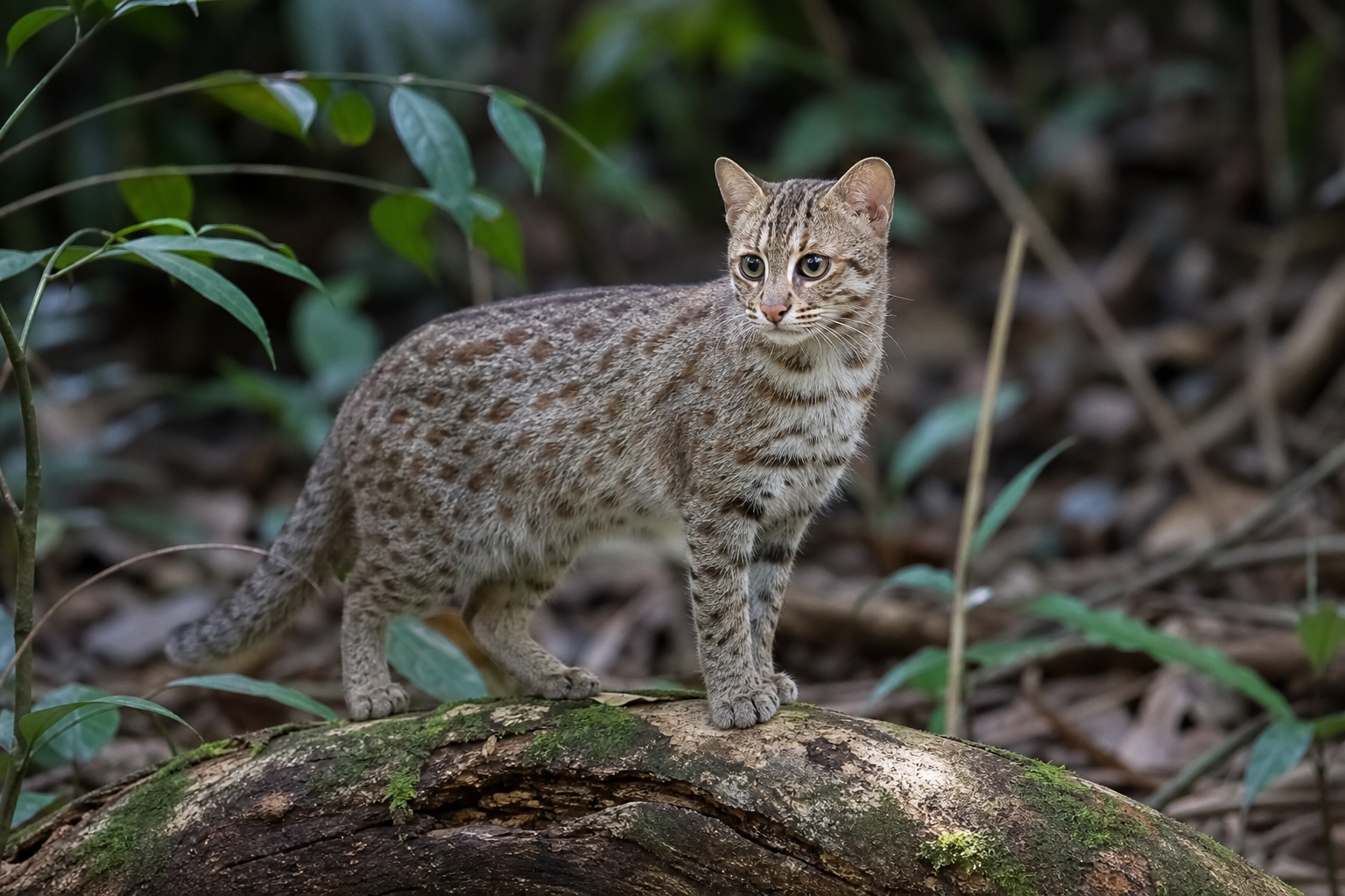 La taille du chat rubigineux en fait-elle le plus petit félin ?