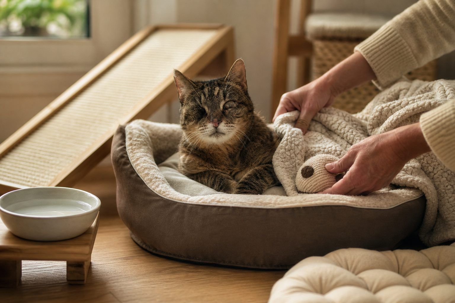 Comment accompagner un chat aux besoins particuliers ?