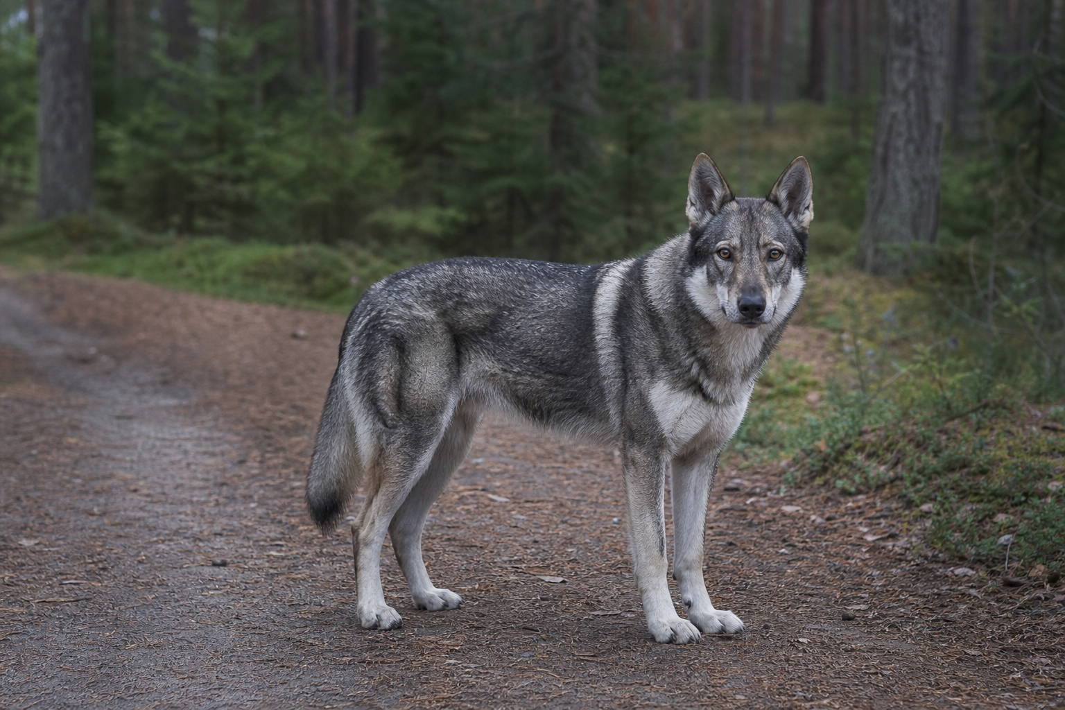 Un chien-loup tchèque noir existe-t-il vraiment ?