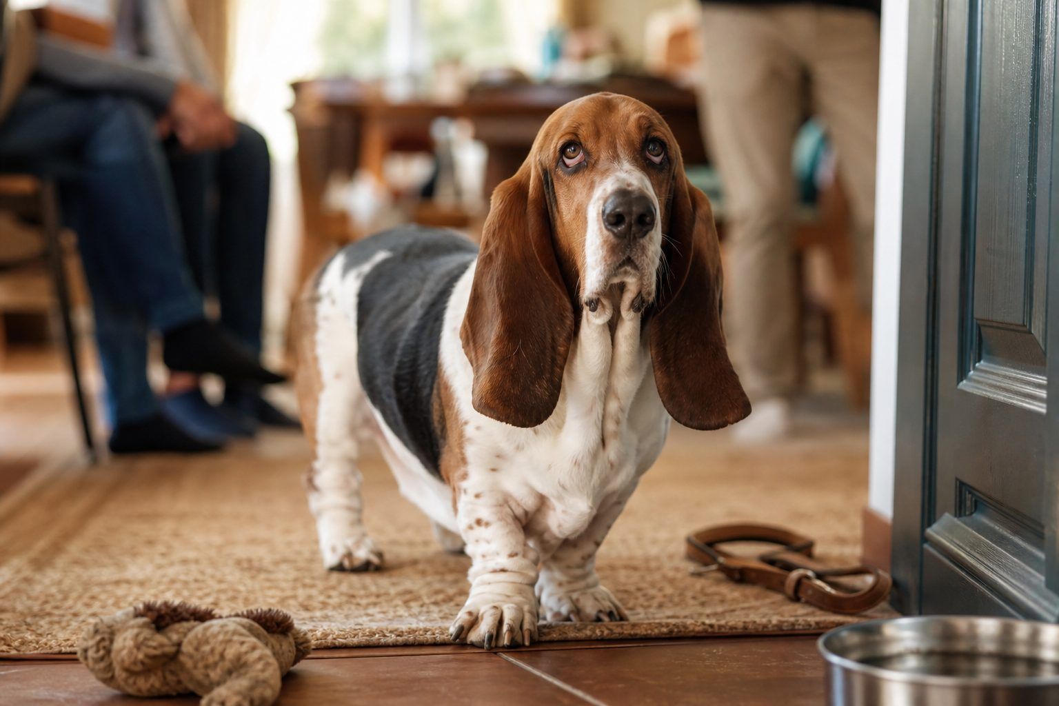 Caractère du Basset Hound : un chien sociable, mais pas décoratif