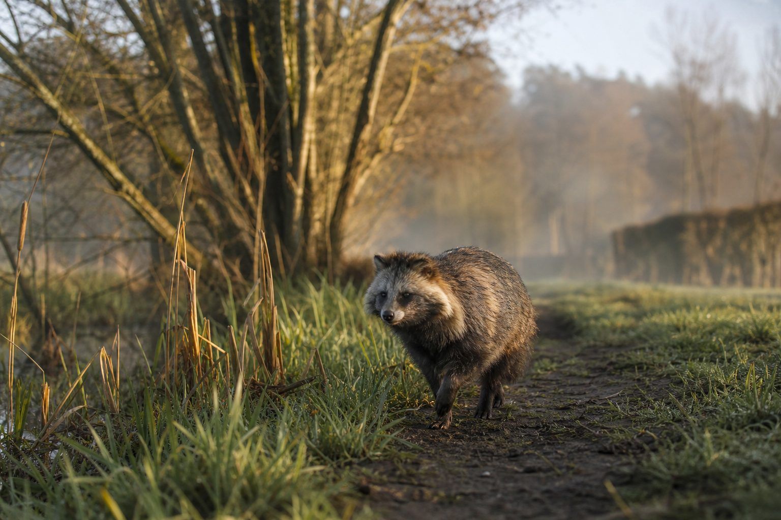 Où le chien viverrin est-il observé en France ?