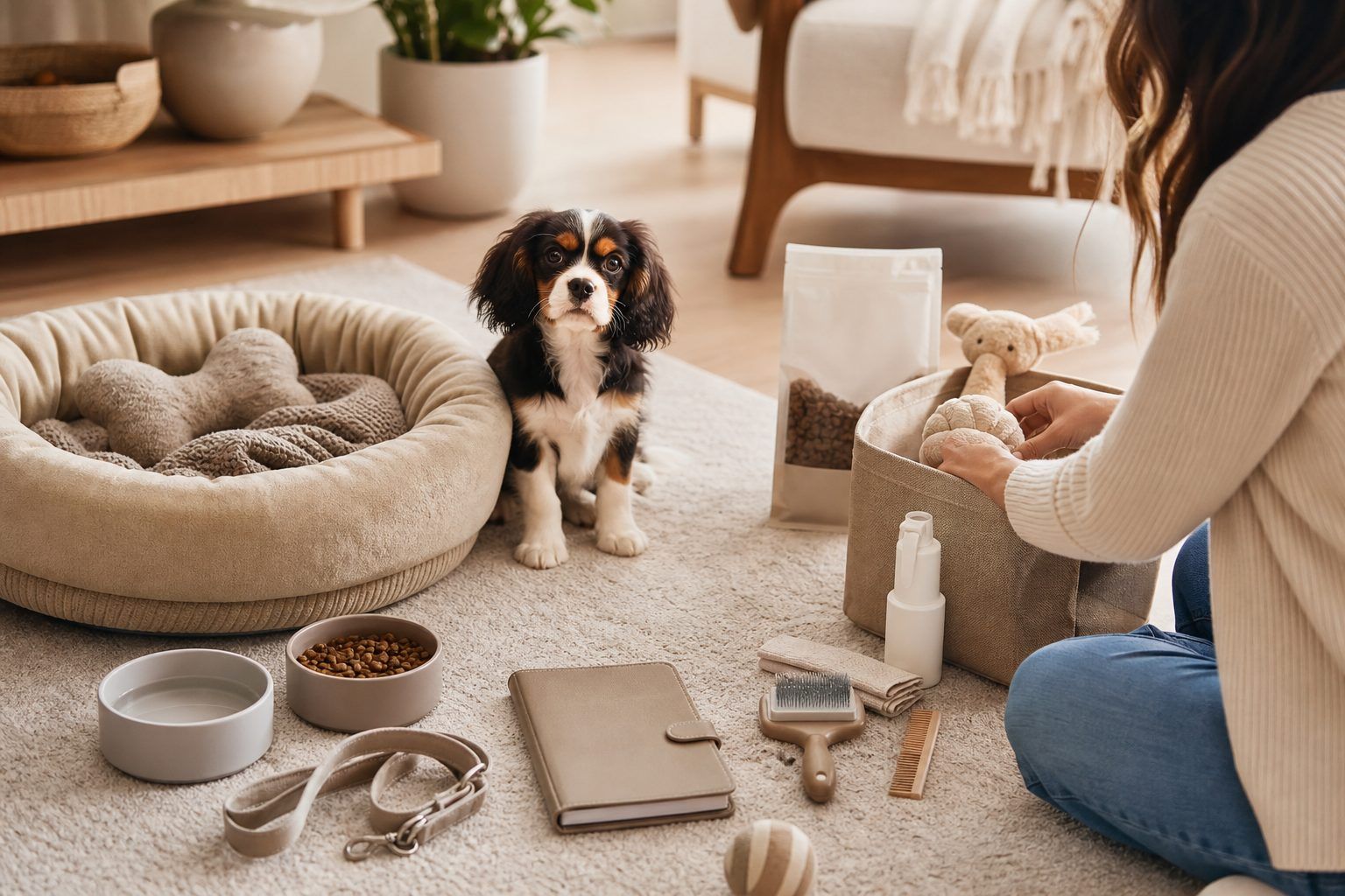 Budget global à prévoir pour accueillir un Cavalier King Charles