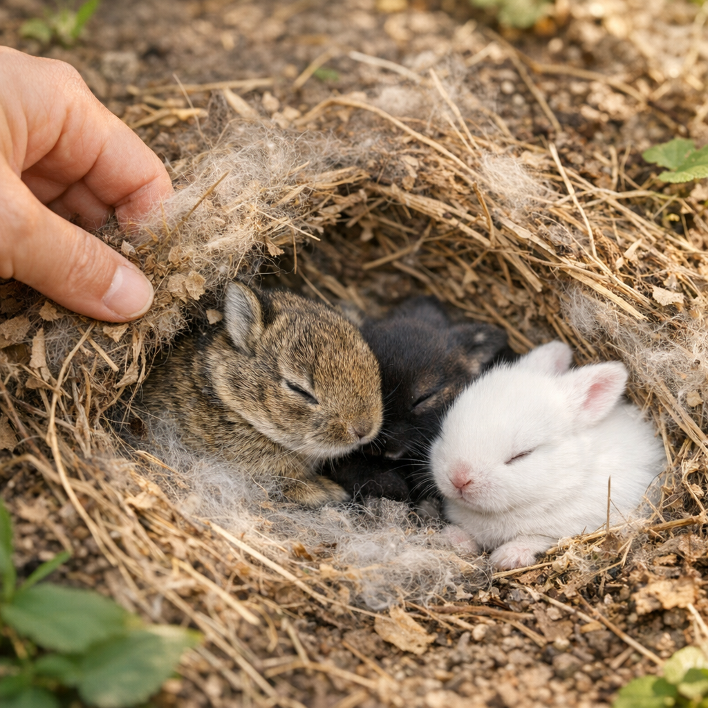 Lapereau sauvage ou domestique&nbsp;: que faire si vous trouvez un nid&nbsp;?