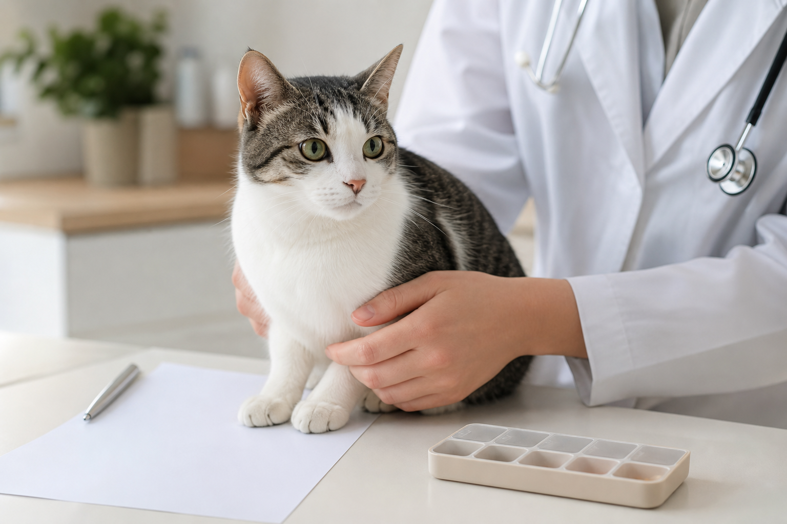 Avec Dermipred, le chat doit être suivi au quotidien