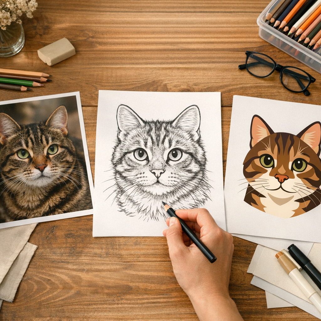 Images, coloriage ou modèle vectoriel&nbsp;: lequel choisir&nbsp;?