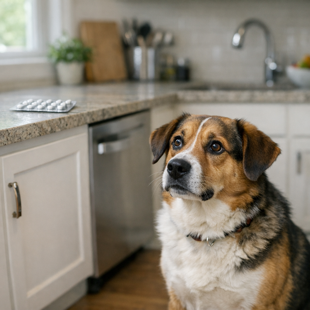 Les symptômes après du Doliprane chez un chien doivent alerter
