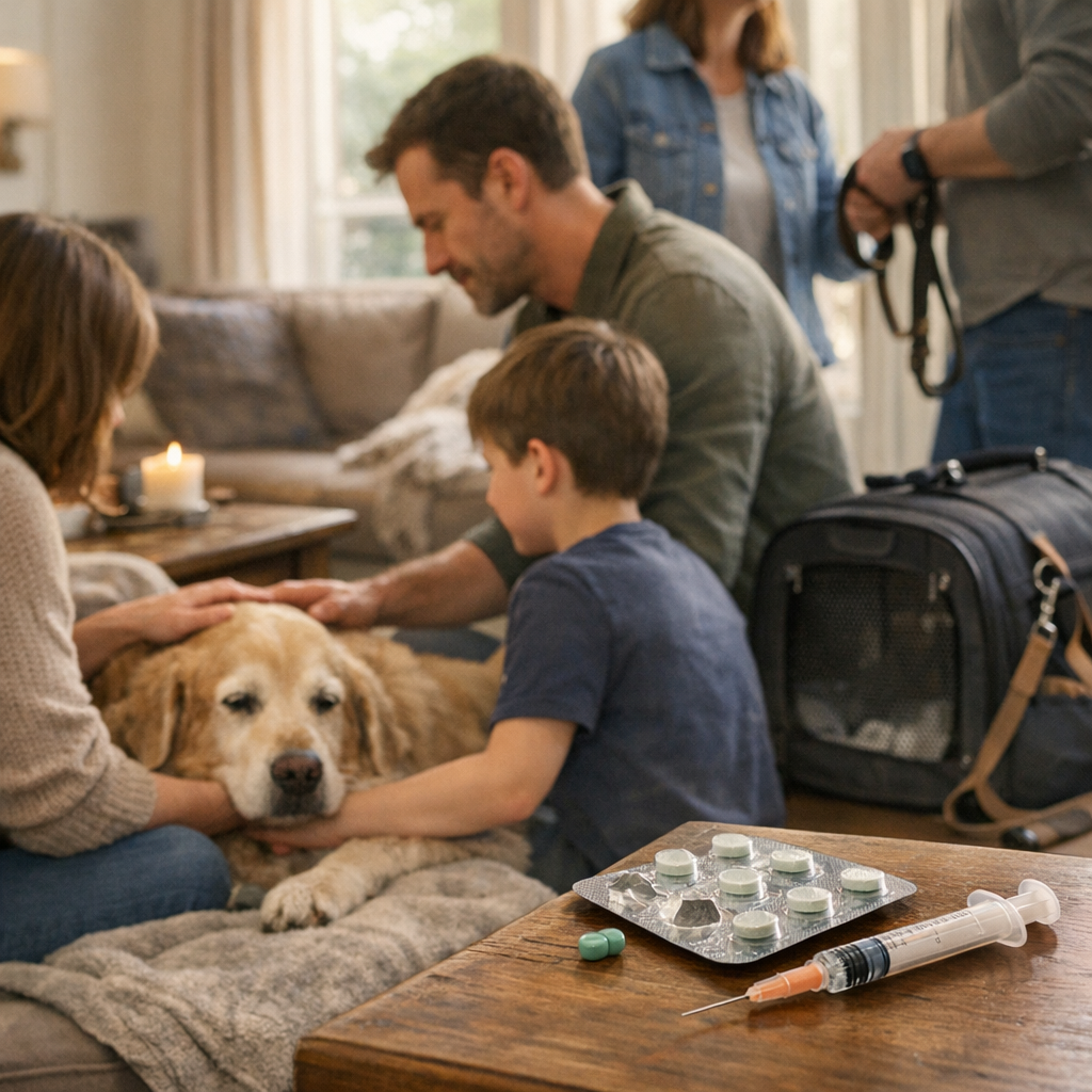 4. À domicile ou en clinique&nbsp;: préparer votre chien et votre famille