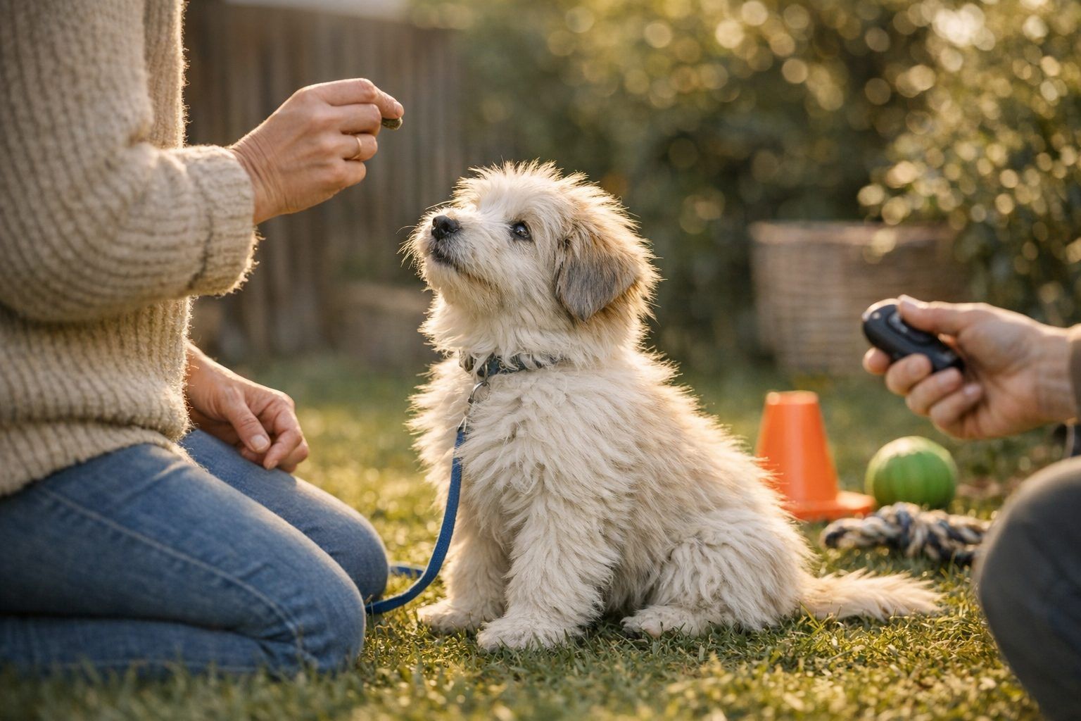 Comment éduquer un chiot berger des Pyrénées en positif