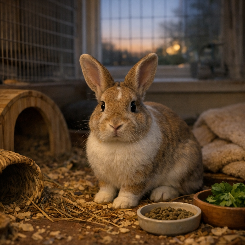 Les lapins voient-ils dans le noir ou seulement dans la pénombre ?
