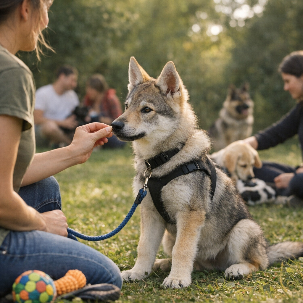 Éducation du chien-loup tchèque : méthode positive et socialisation précoce