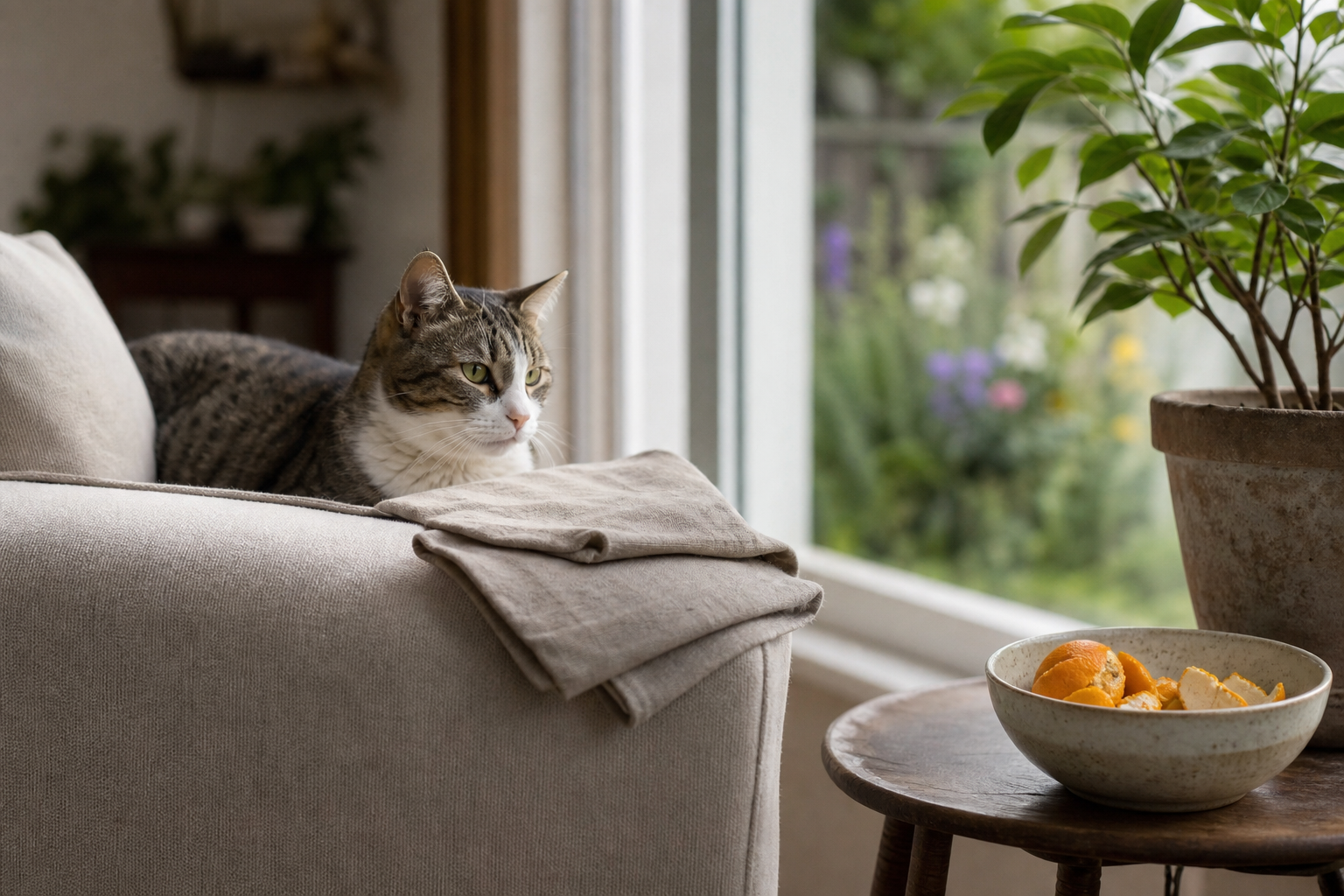 Le répulsif chat, remède de grand-mère, s’adapte à chaque lieu