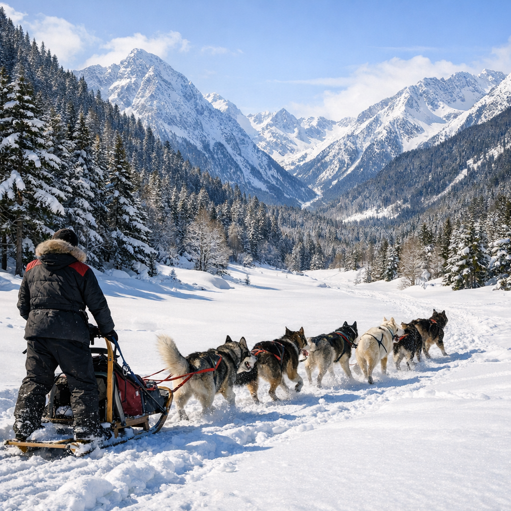 Avec Sherpa, le chien de traîneau se réserve à Peyragudes