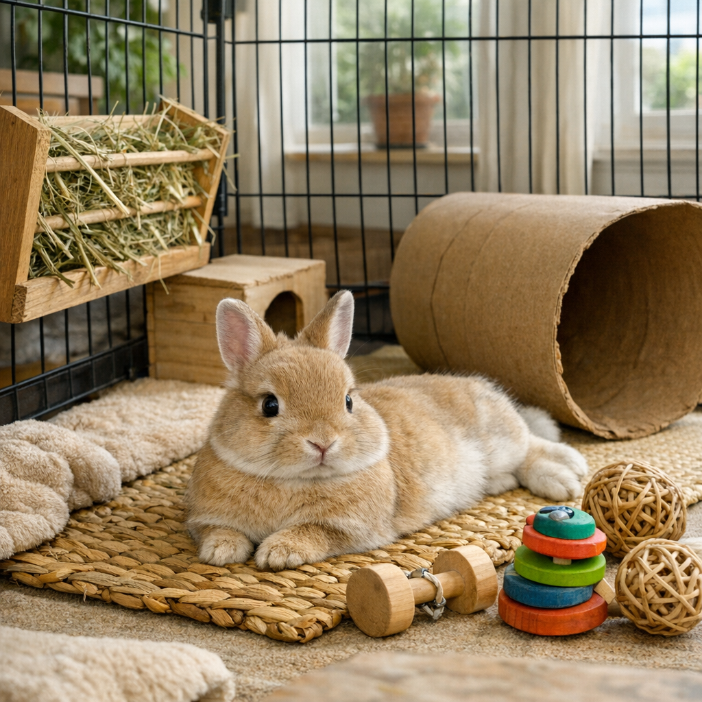 Un Lapin seul est-il malheureux ou peut-il être heureux ?
