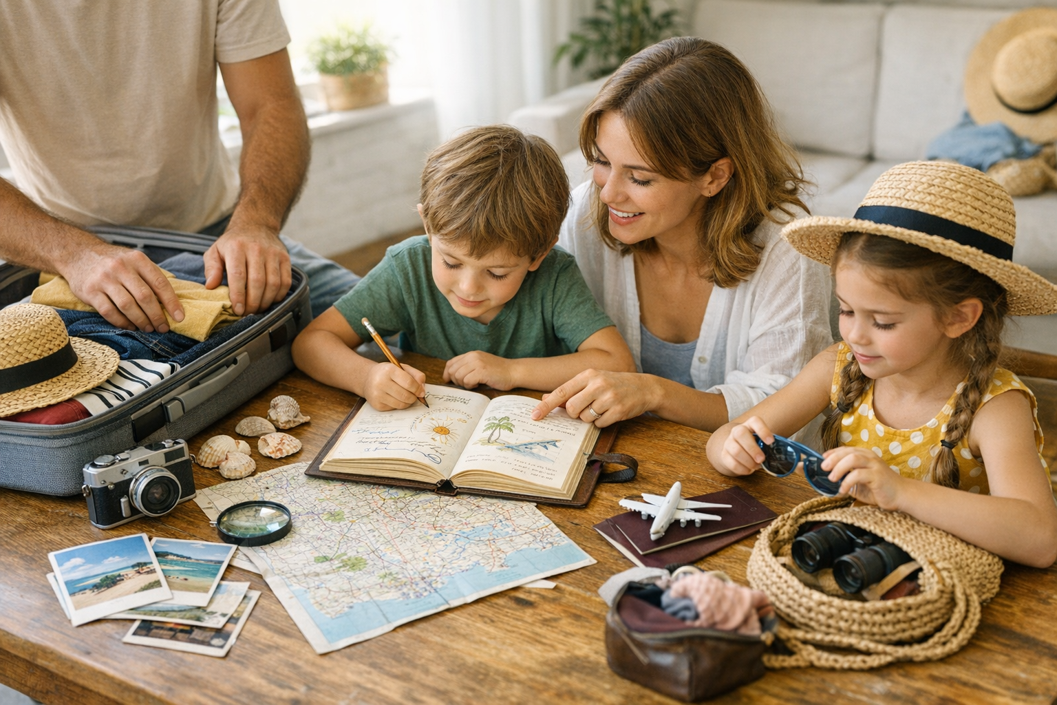 Vacances simples : préparer une escapade sans stress