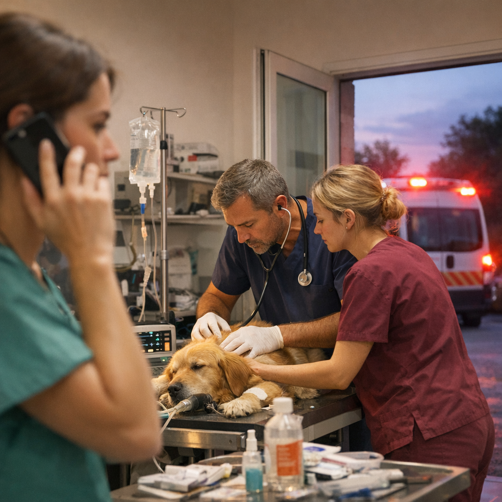 Urgence vétérinaire et vétérinaire de garde&nbsp;: que faire sans perdre de temps&nbsp;?