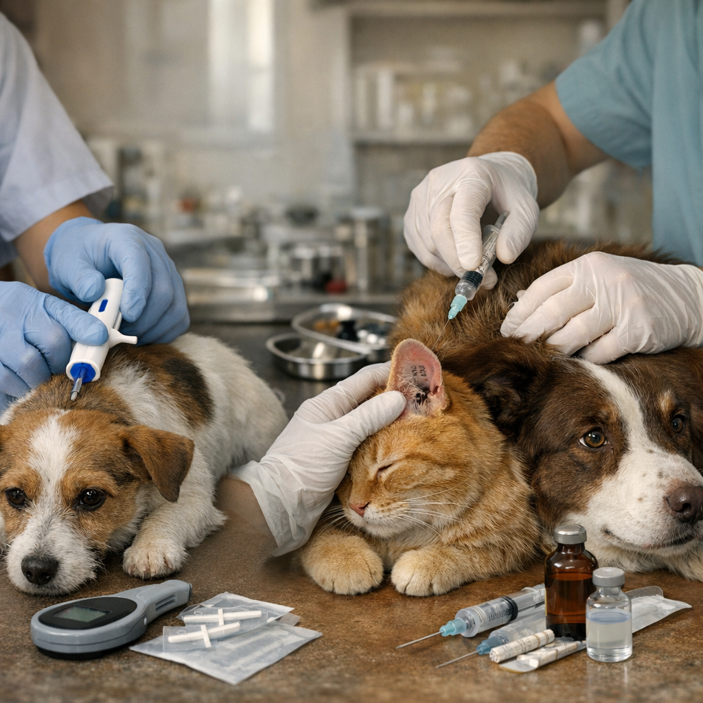 Prix courants à anticiper&nbsp;: puce, tatouage et vaccin chat ou chien