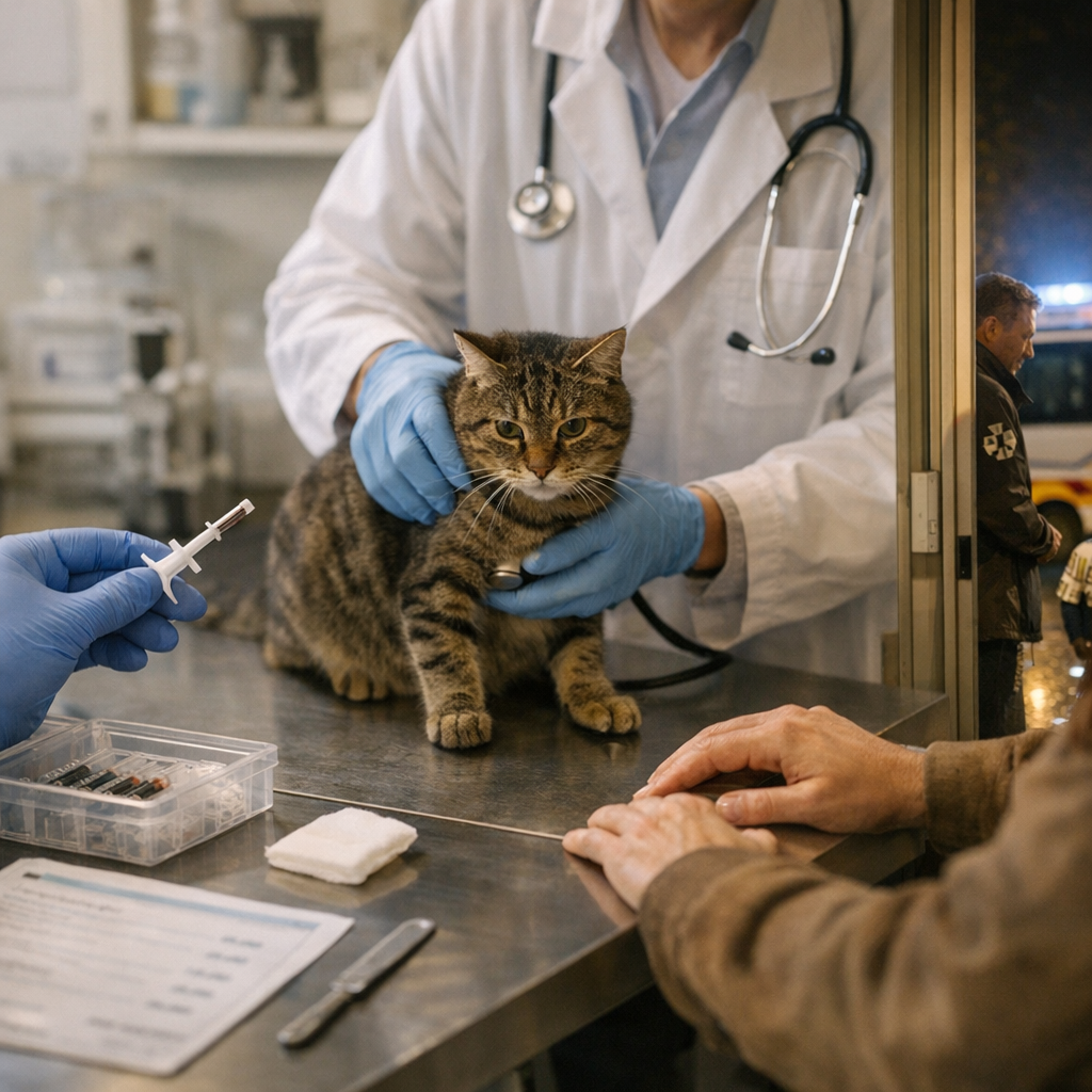 Prix indicatifs&nbsp;: puce chat, consultation et vétérinaire de garde