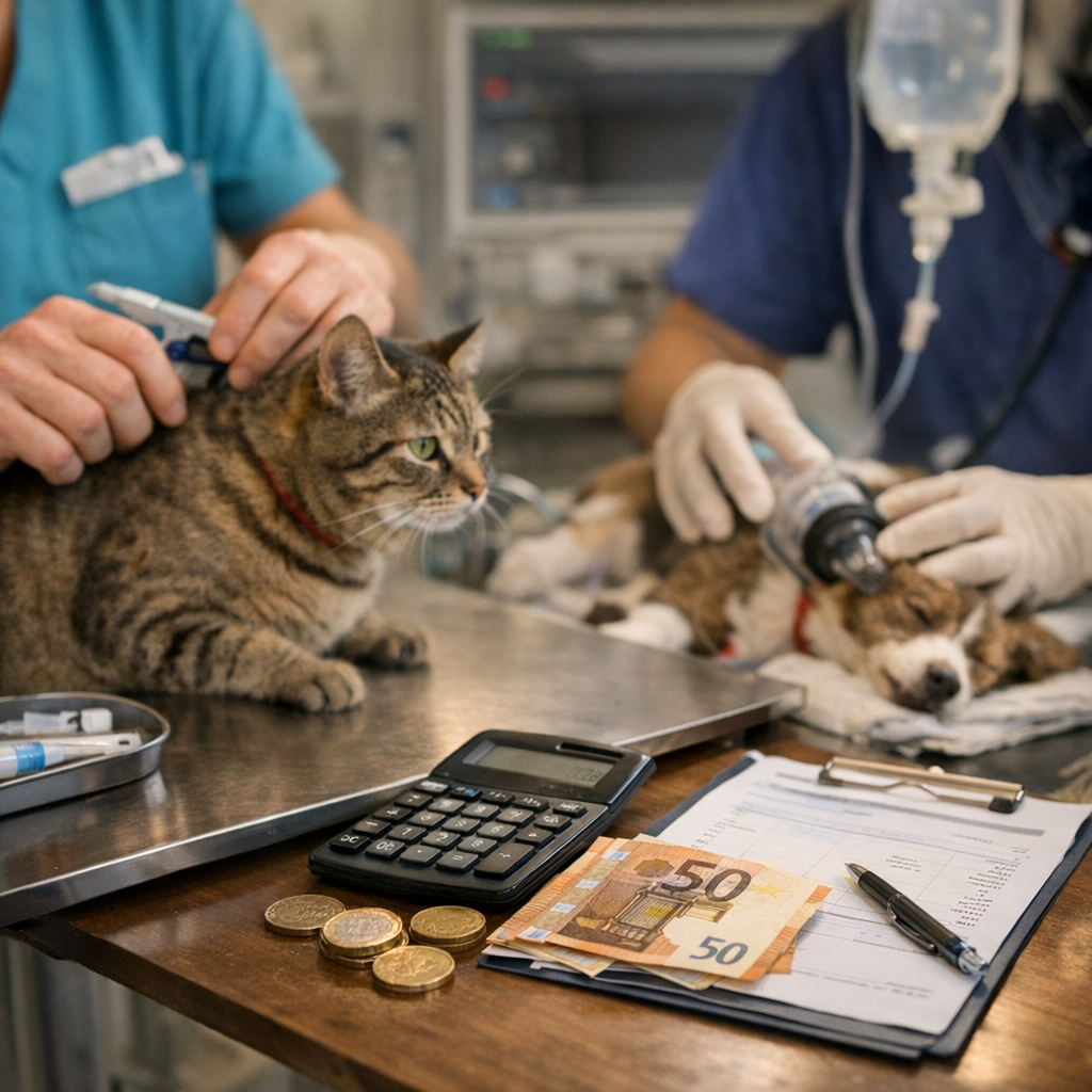 Tarifs&nbsp;: puce chat, consultation et urgences, ce qu’on peut chiffrer sans se tromper