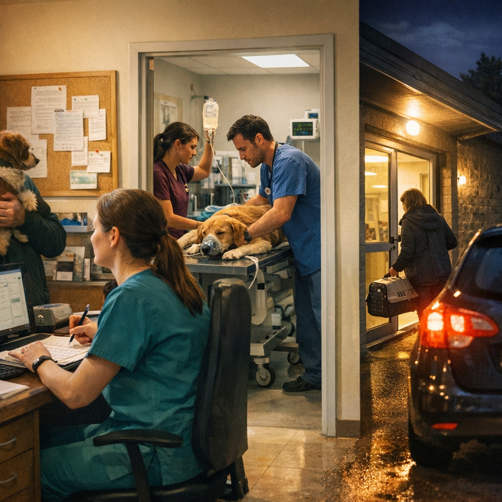 Informations pratiques&nbsp;: rendez-vous, urgence et nuit chez le vétérinaire