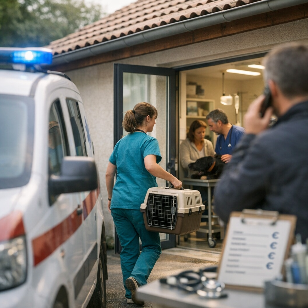 Urgence vétérinaire à La Brède : qui appeler et quels tarifs prévoir