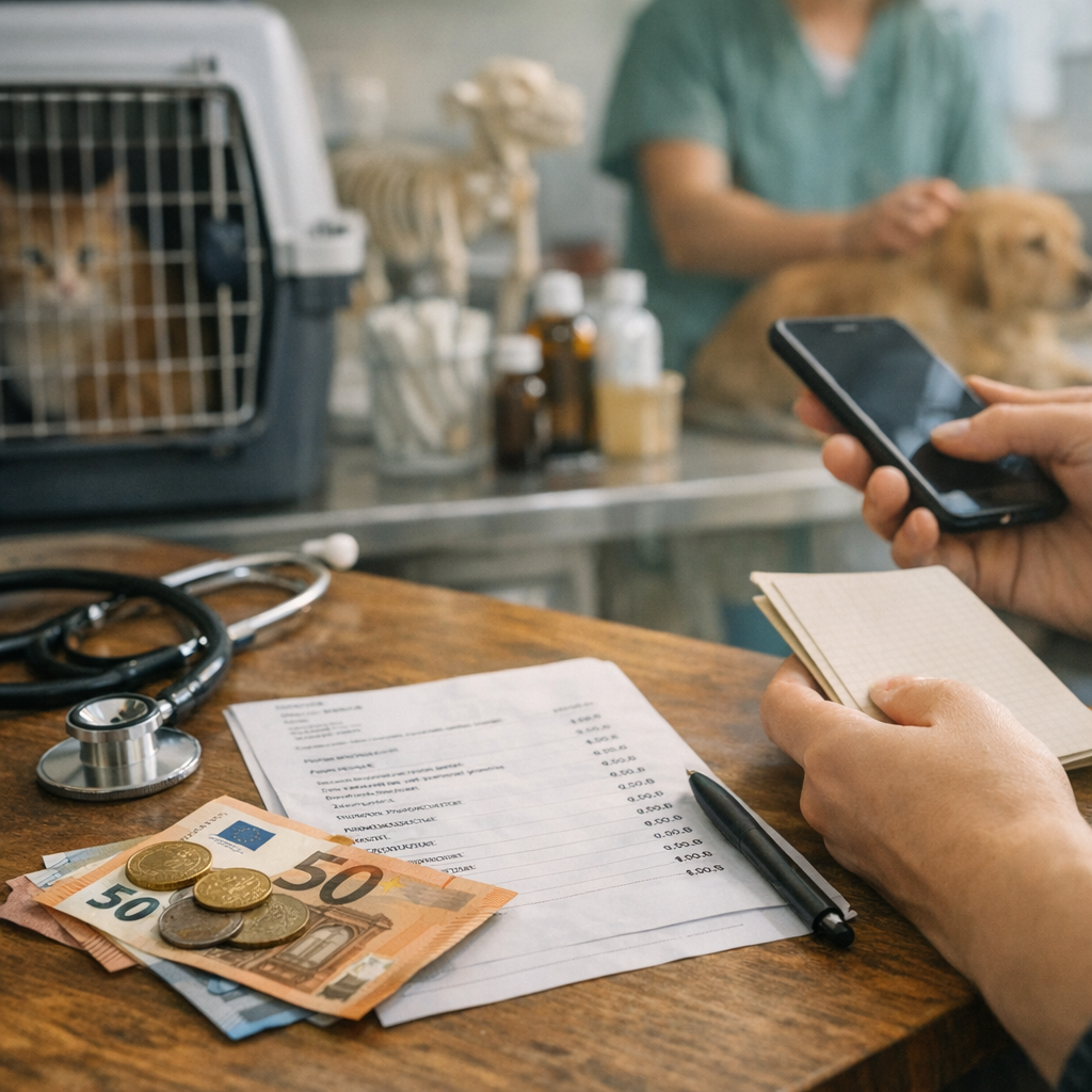 Prix d’un rendez-vous vétérinaire&nbsp;: repères avant d’appeler le cabinet