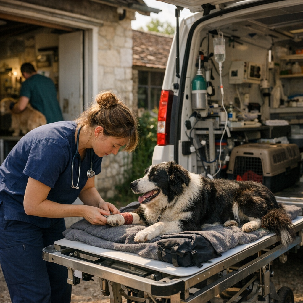 Gestion des urgences vétérinaires à Louans