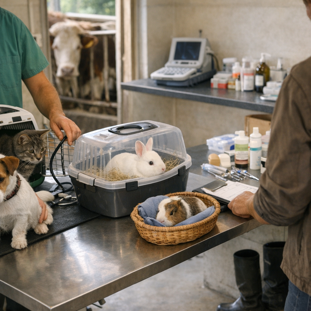 Services et prestations : préparer la consultation chien, chat, NAC ou animal rural