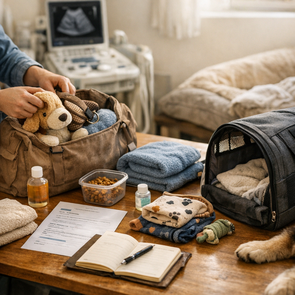 Comment préparer la visite, l’échographie ou la nuit en clinique ?
