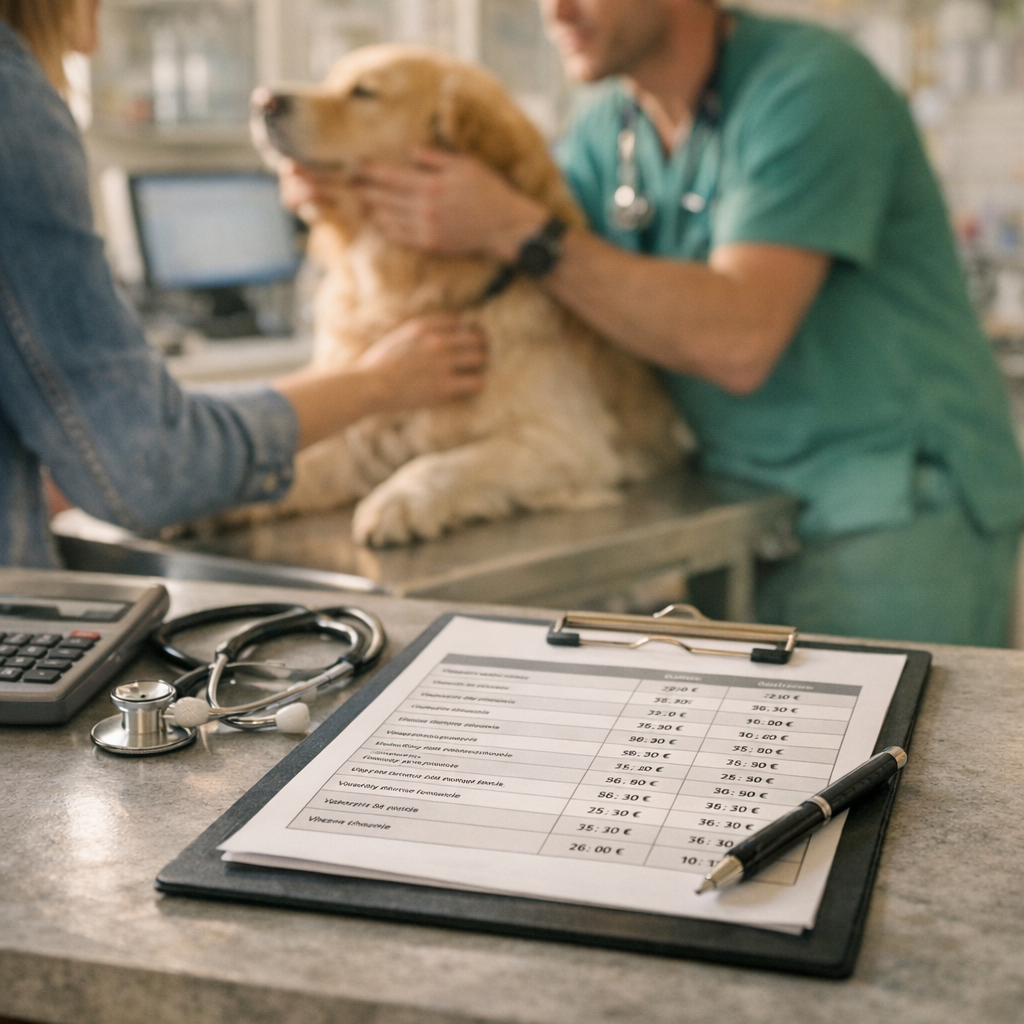 Prix d’une consultation vétérinaire : tableau des fourchettes utiles