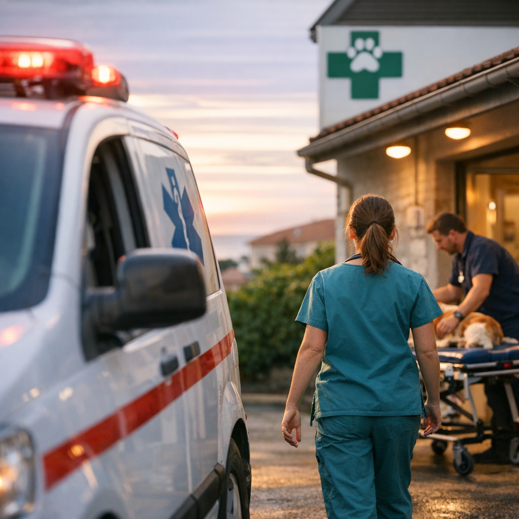 Urgence vétérinaire et vétérinaire de garde autour de Vaux-sur-Mer&nbsp;: qui appeler&nbsp;?