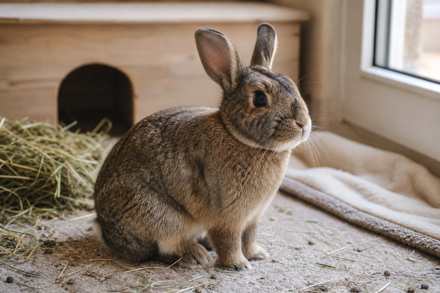 Comment la vision du lapin influence ses réactions