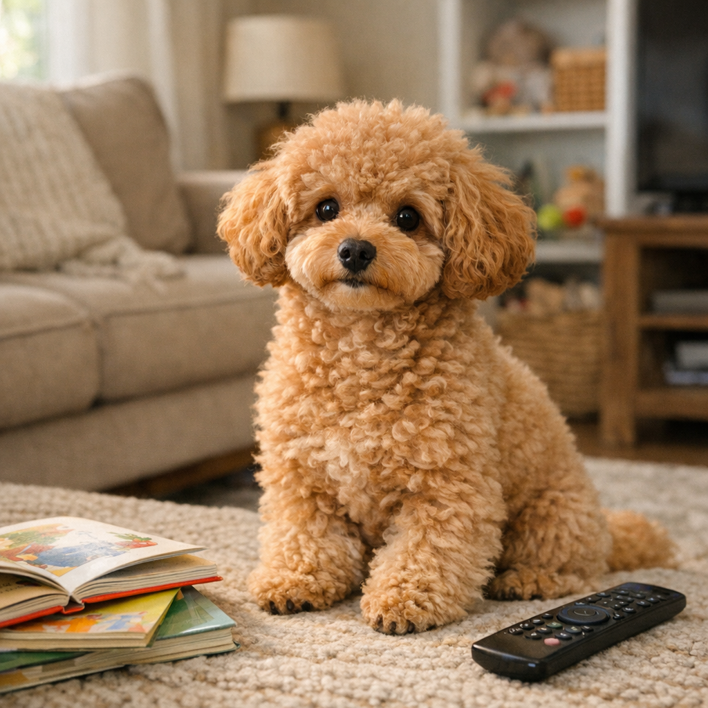 Waffle le chien waouh fascine les enfants et interroge les parents