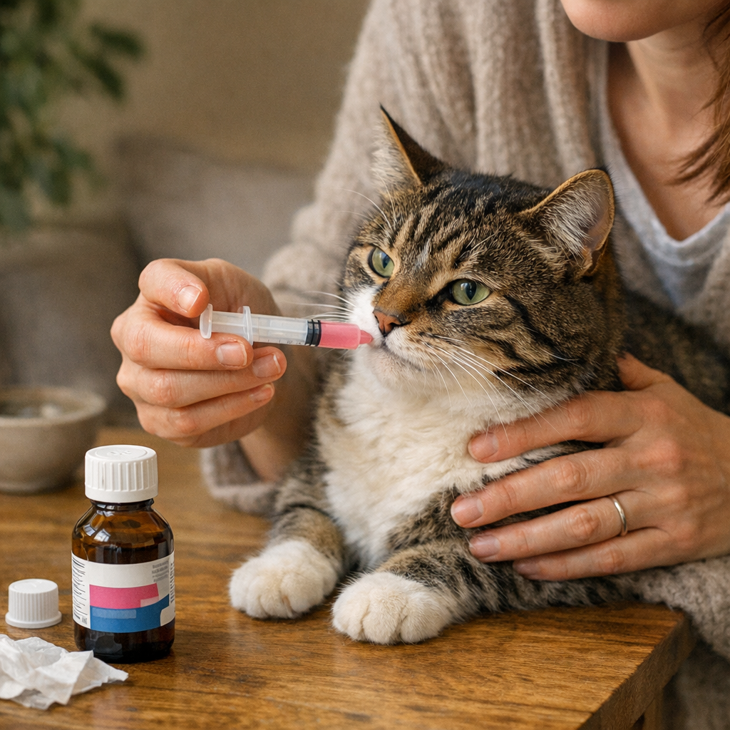 Comment donner Zodon liquide sans braquer son chat&nbsp;?